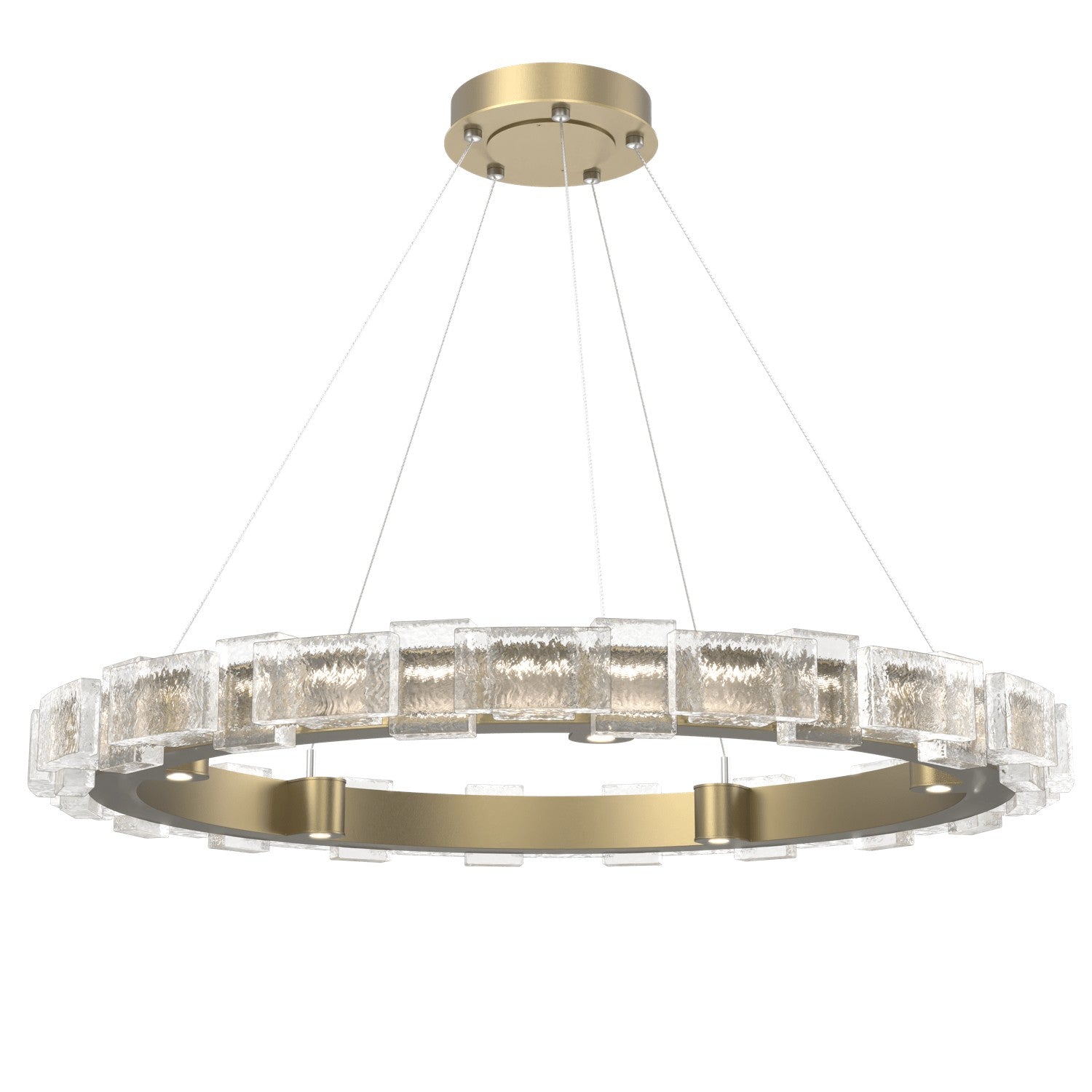 Hammerton Studio - CHB0087-38-GB-TE-CA1-L3 - LED Chandelier - Tessera - Gilded Brass