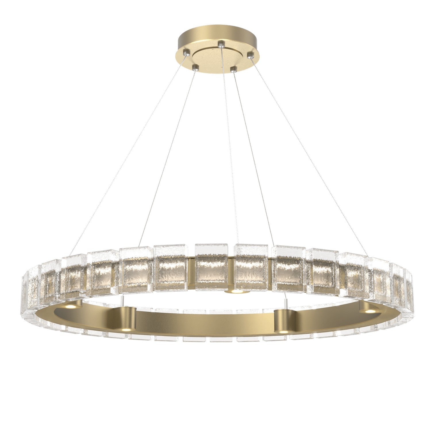 Hammerton Studio - CHB0087-38-GB-TP-CA1-L3 - LED Chandelier - Tessera - Gilded Brass