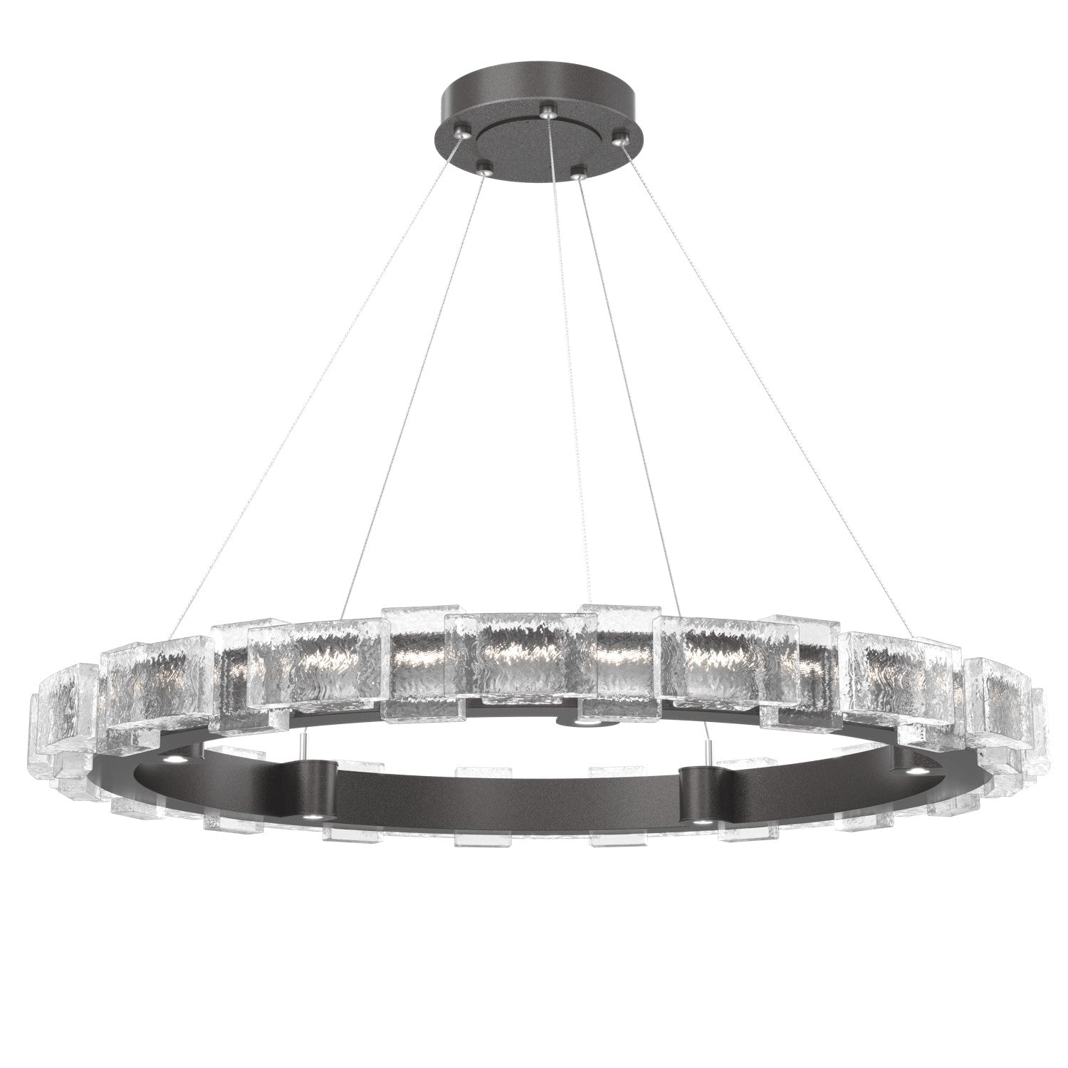 Hammerton Studio - CHB0087-38-GP-TE-CA1-L3 - LED Chandelier - Tessera - Graphite