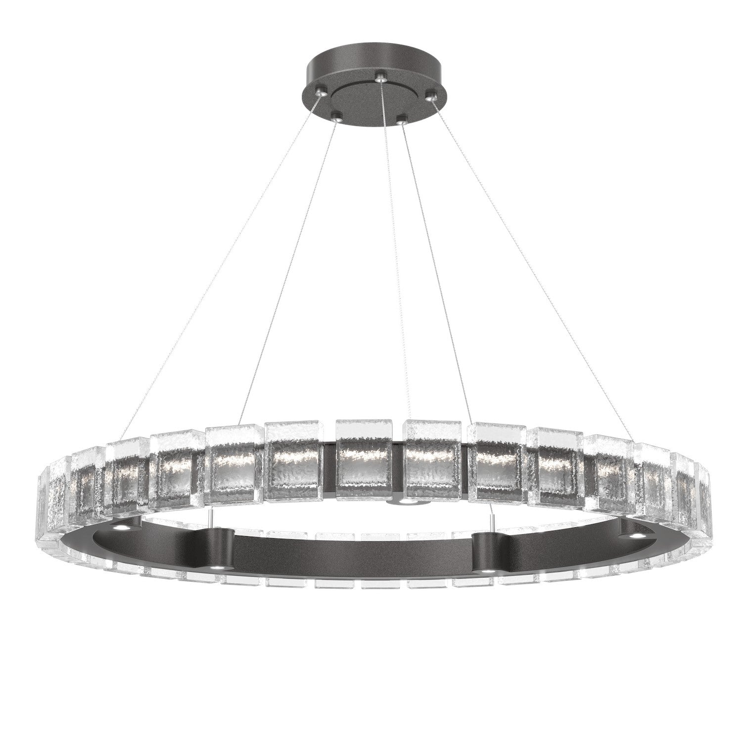 Hammerton Studio - CHB0087-38-GP-TP-CA1-L3 - LED Chandelier - Tessera - Graphite