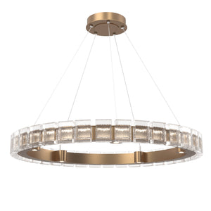 Hammerton Studio - CHB0087-38-NB-TP-CA1-L3 - LED Chandelier - Tessera - Novel Brass