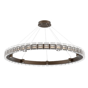 Hammerton Studio - CHB0087-50-FB-TP-CA1-L3 - LED Chandelier - Tessera - Flat Bronze