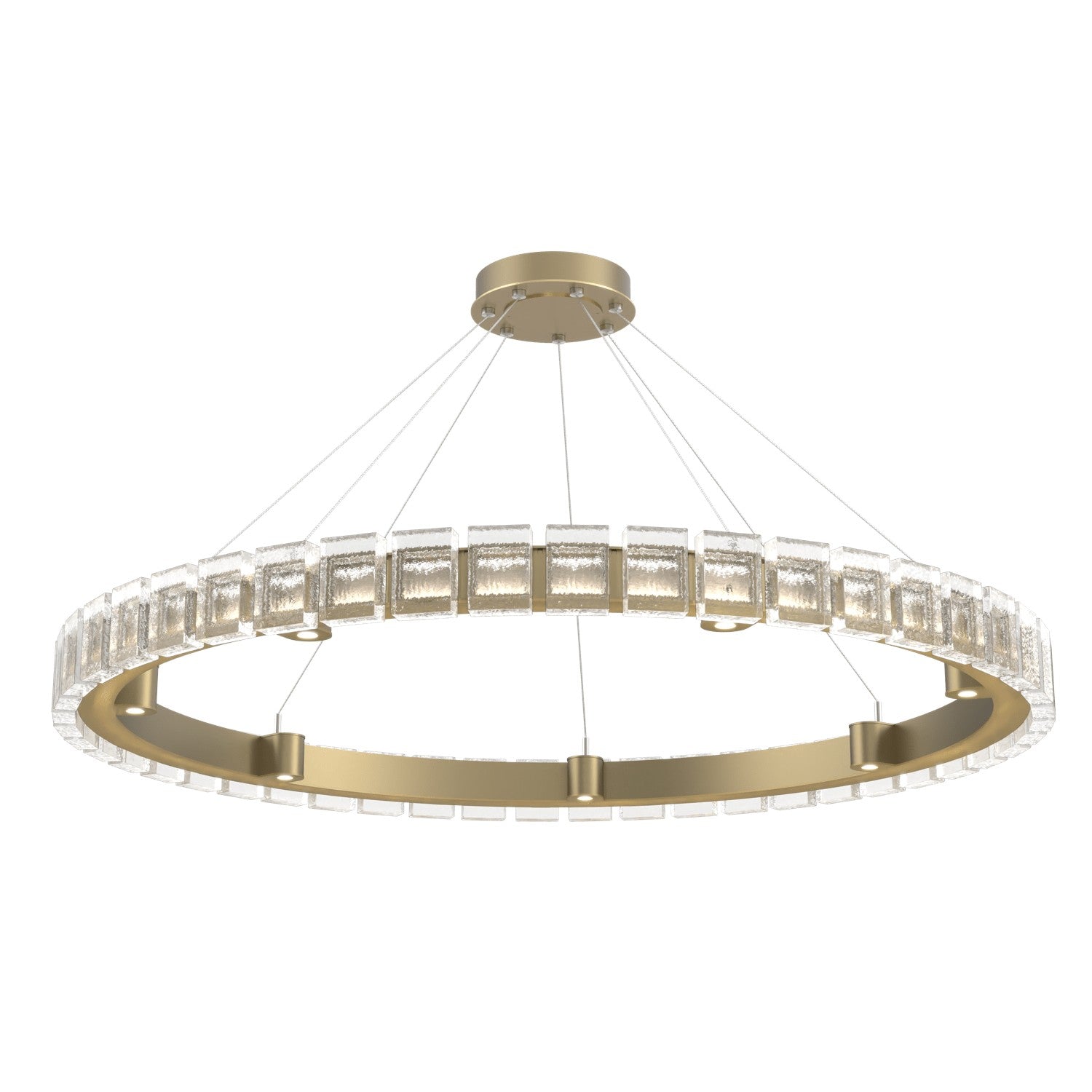 Hammerton Studio - CHB0087-50-GB-TP-CA1-L3 - LED Chandelier - Tessera - Gilded Brass