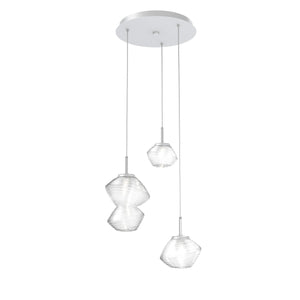 Hammerton Studio - CHB0089-03-CS-C-C01-L1 - LED Pendant - Mesa - Classic Silver