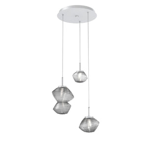 Hammerton Studio - CHB0089-03-CS-S-C01-L1 - LED Pendant - Mesa - Classic Silver