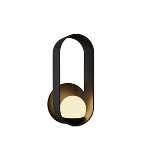 Accord Lighting - 4191.46 - One Light Wall Lamp - Sfera - Organic Black