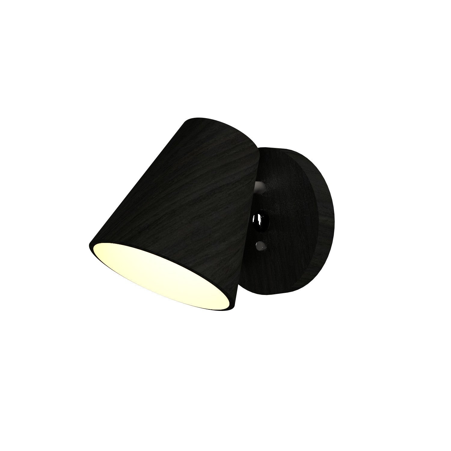 Accord Lighting - 4199.46 - One Light Wall Lamp - Conical - Organic Black