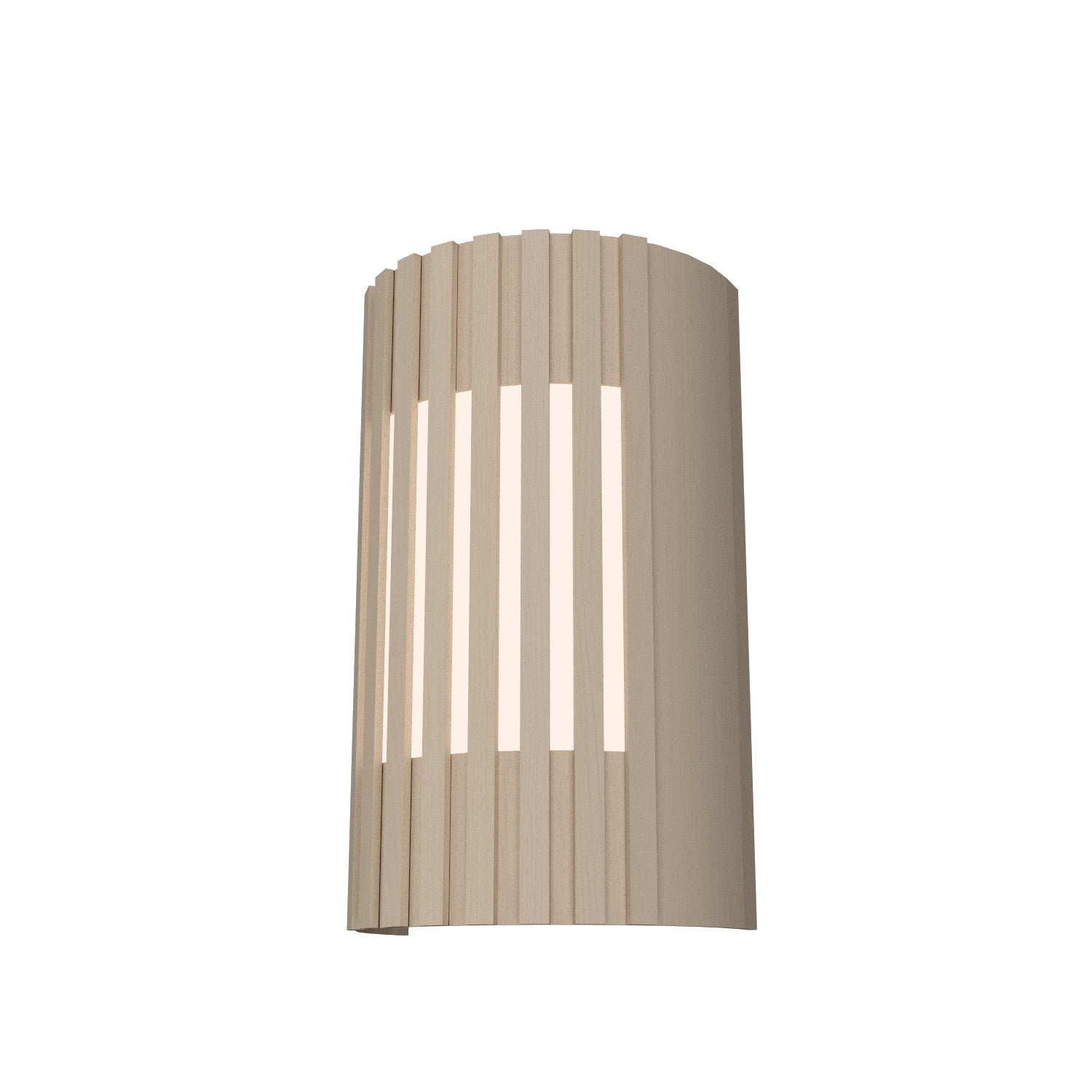 Accord Lighting - 420.48 - Two Light Wall Lamp - Slatted - Organic Cappuccino