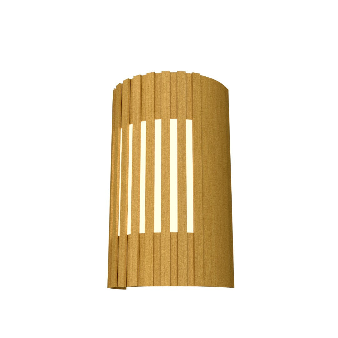 Accord Lighting - 420.49 - Two Light Wall Lamp - Slatted - Organic Gold