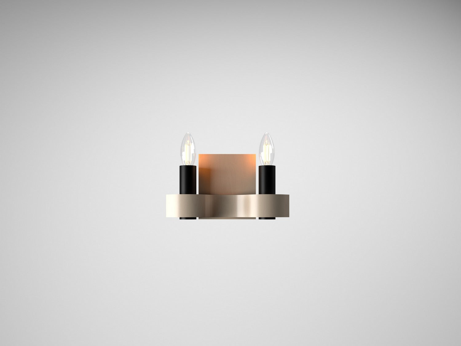 Accord Lighting - 4203.48 - Two Light Wall Lamp - Flow - Organic Cappuccino