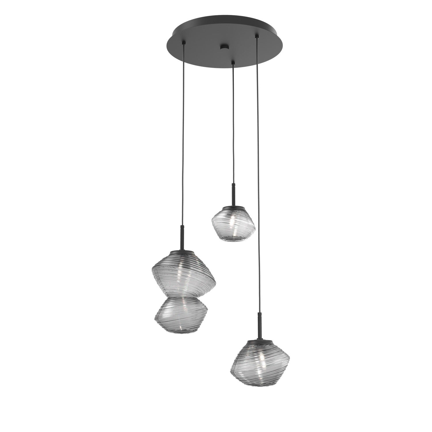 Hammerton Studio - CHB0089-03-MB-S-C01-L1 - LED Pendant - Mesa - Matte Black