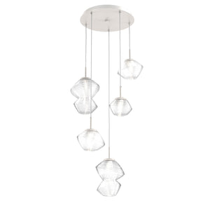 Hammerton Studio - CHB0089-05-BS-C-C01-L3 - LED Pendant - Mesa - Beige Silver