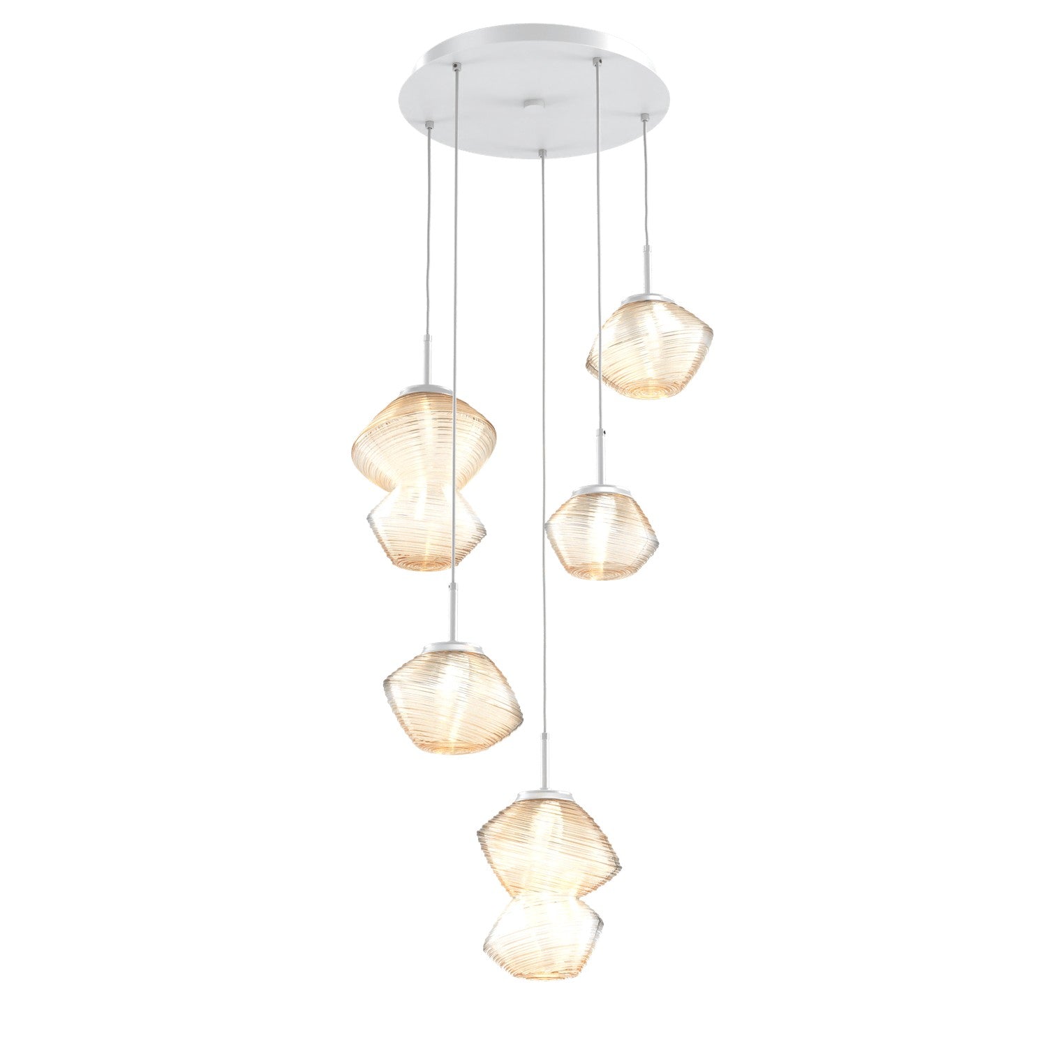 Hammerton Studio - CHB0089-05-CS-A-C01-L1 - LED Pendant - Mesa - Classic Silver