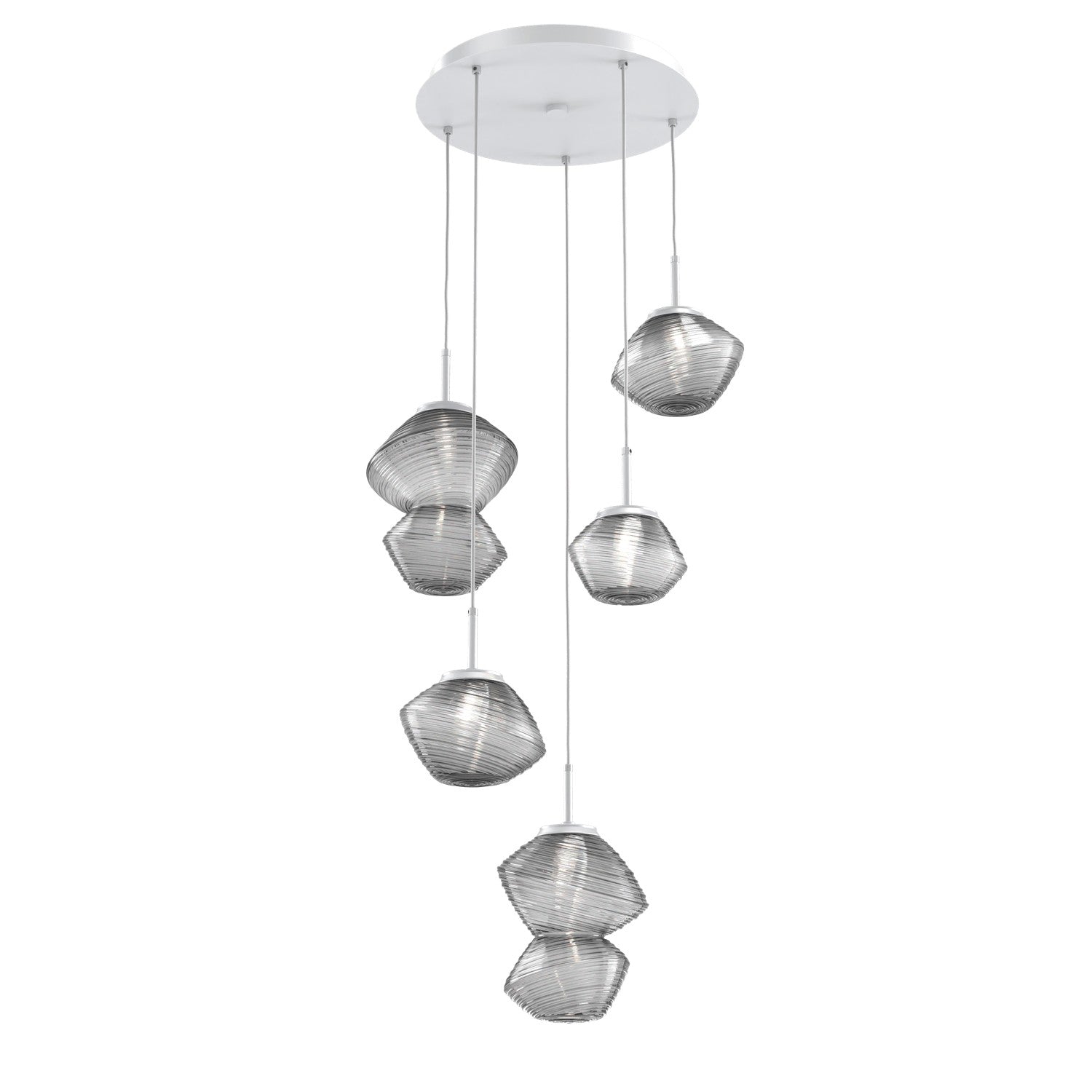 Hammerton Studio - CHB0089-05-CS-S-C01-L1 - LED Pendant - Mesa - Classic Silver