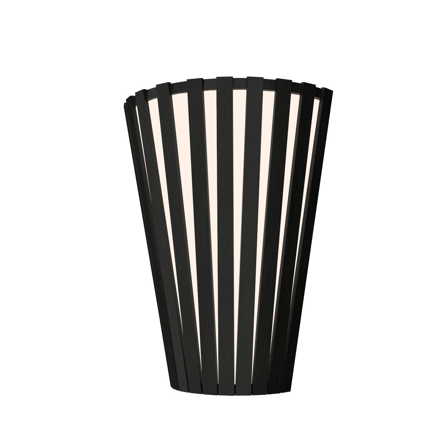 Accord Lighting - 456.46 - One Light Wall Lamp - Slatted - Organic Black