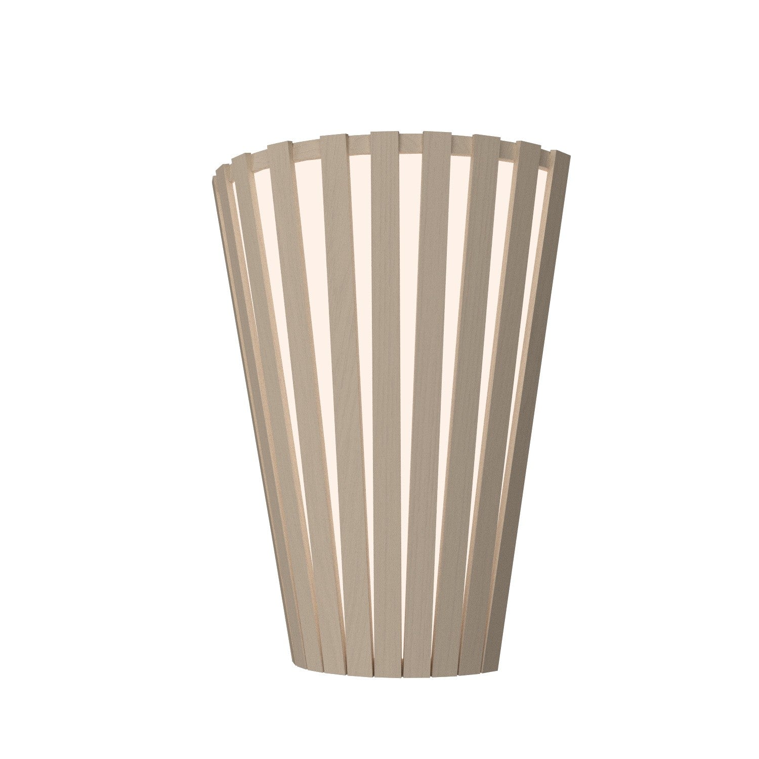 Accord Lighting - 456.48 - One Light Wall Lamp - Slatted - Organic Cappuccino