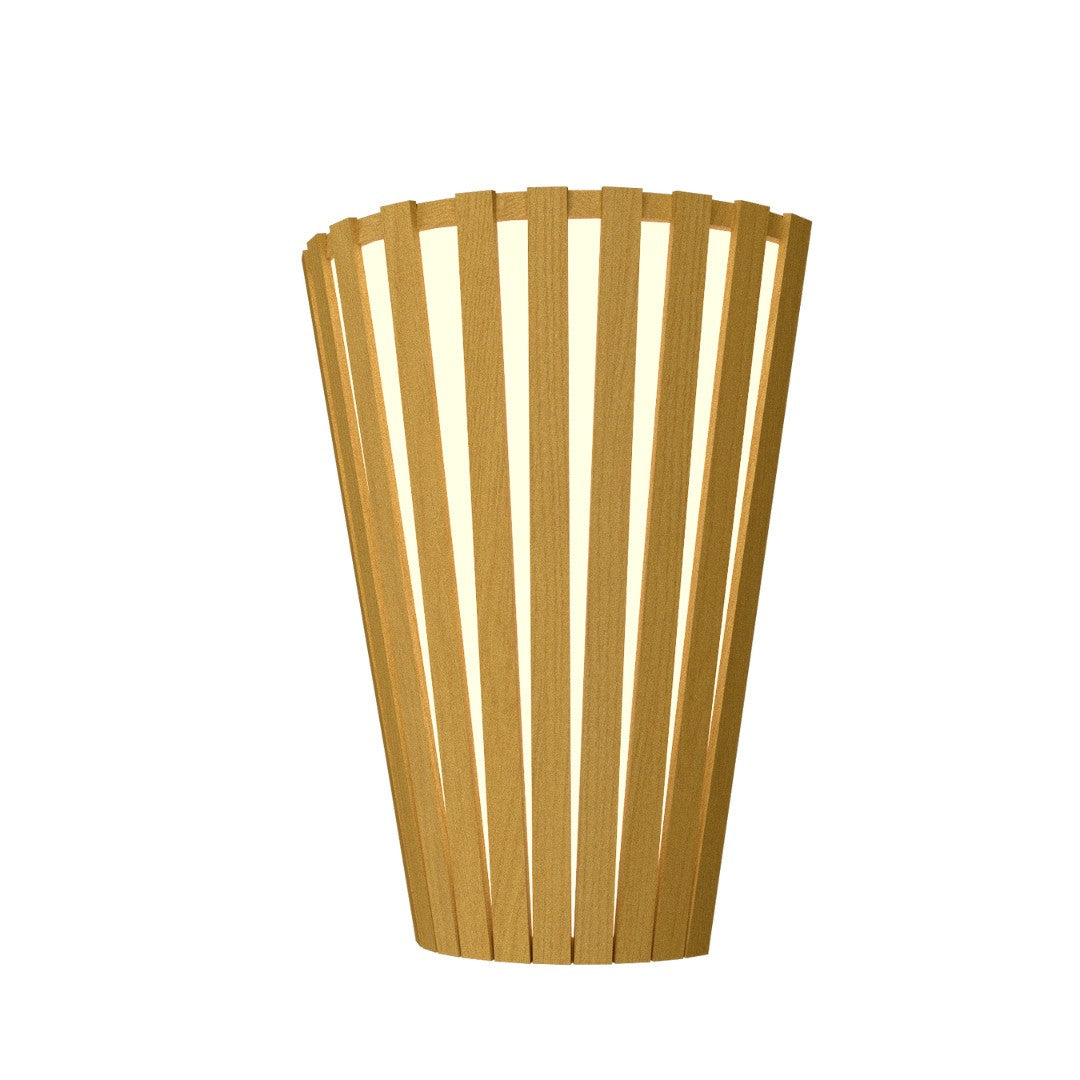 Accord Lighting - 456.49 - One Light Wall Lamp - Slatted - Organic Gold