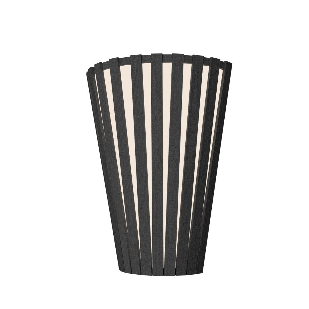 Accord Lighting - 456.50 - One Light Wall Lamp - Slatted - Organic Grey