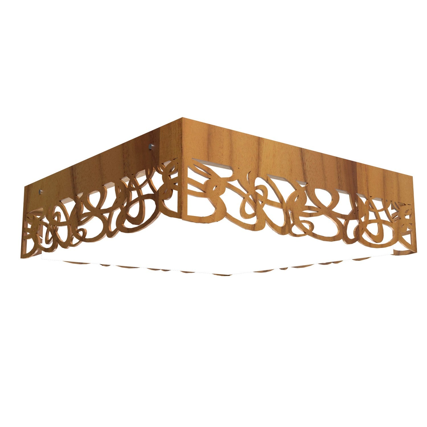 Accord Lighting - 5000LED.12 - LED Ceiling Mount - Patterns - Teak