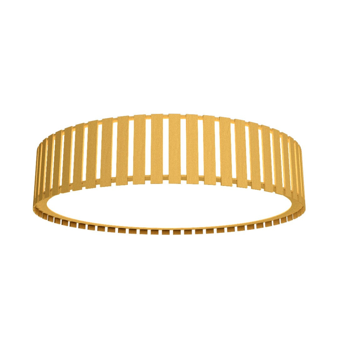 Accord Lighting - 5033LED.49 - LED Ceiling Mount - Slatted - Organic Gold