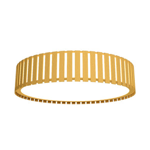 Accord Lighting - 5037LED.49 - LED Ceiling Mount - Slatted - Organic Gold