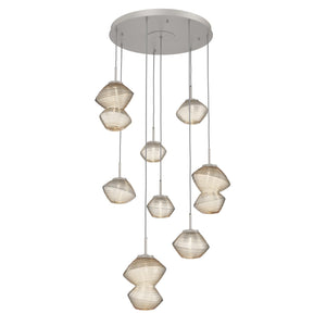 Hammerton Studio - CHB0089-08-BS-A-C01-L3 - LED Chandelier - Mesa - Beige Silver