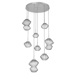 Hammerton Studio - CHB0089-08-CS-C-C01-L1 - LED Chandelier - Mesa - Classic Silver