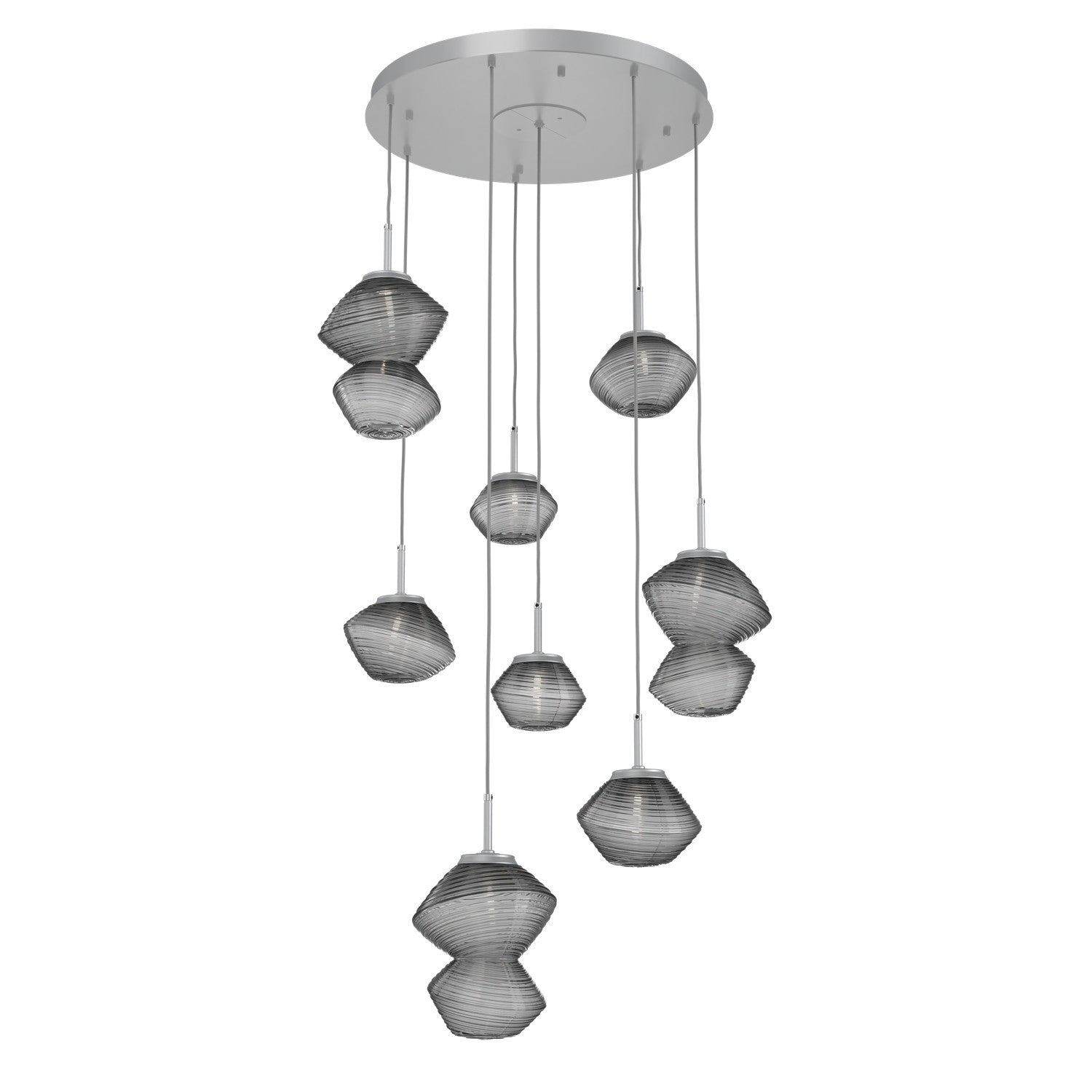 Hammerton Studio - CHB0089-08-CS-S-C01-L1 - LED Chandelier - Mesa - Classic Silver