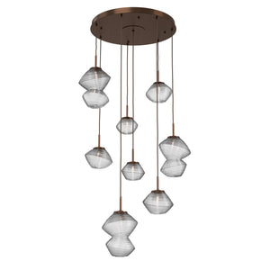 Hammerton Studio - CHB0089-08-RB-C-C01-L1 - LED Chandelier - Mesa - Oil Rubbed Bronze