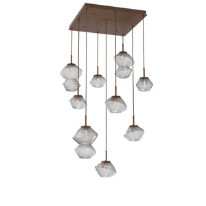 Hammerton Studio - CHB0089-09-BB-C-C01-L3 - LED Chandelier - Mesa - Burnished Bronze