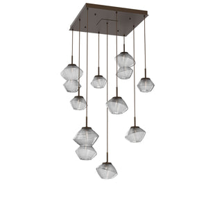 Hammerton Studio - CHB0089-09-FB-C-C01-L3 - LED Chandelier - Mesa - Flat Bronze