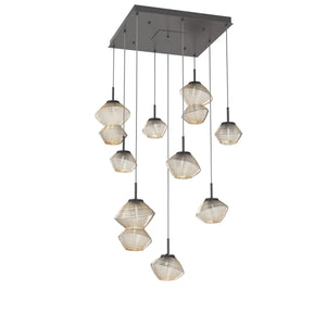 Hammerton Studio - CHB0089-09-GP-A-C01-L1 - LED Chandelier - Mesa - Graphite