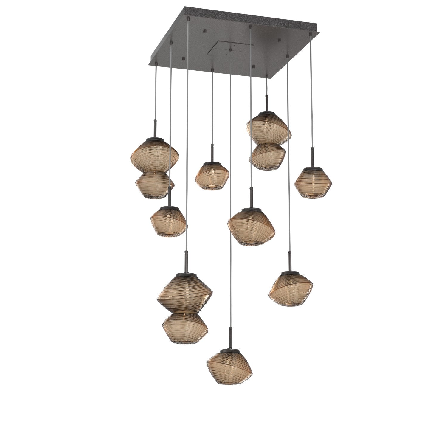 Hammerton Studio - CHB0089-09-GP-B-C01-L1 - LED Chandelier - Mesa - Graphite