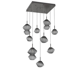 Hammerton Studio - CHB0089-09-GP-S-C01-L3 - LED Chandelier - Mesa - Graphite