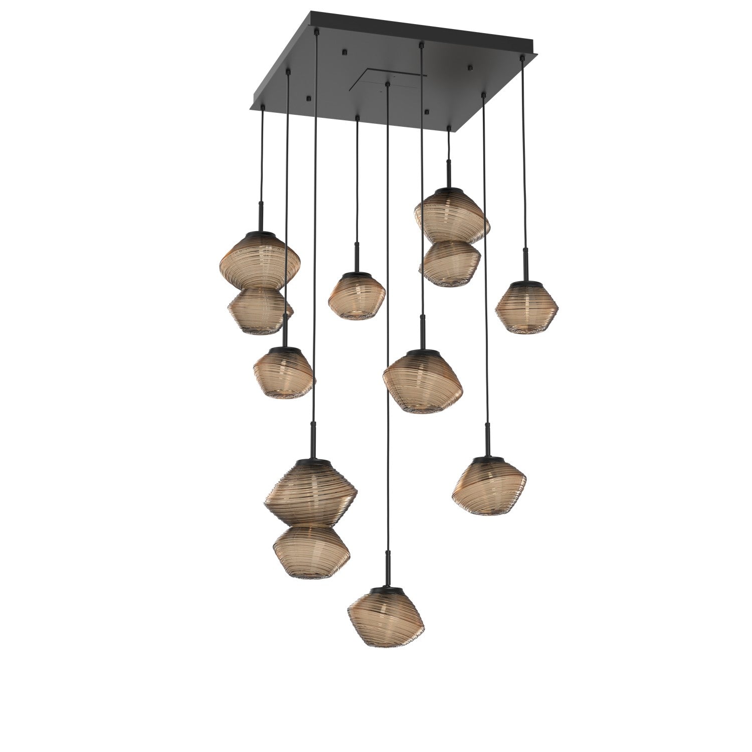 Hammerton Studio - CHB0089-09-MB-B-C01-L1 - LED Chandelier - Mesa - Matte Black