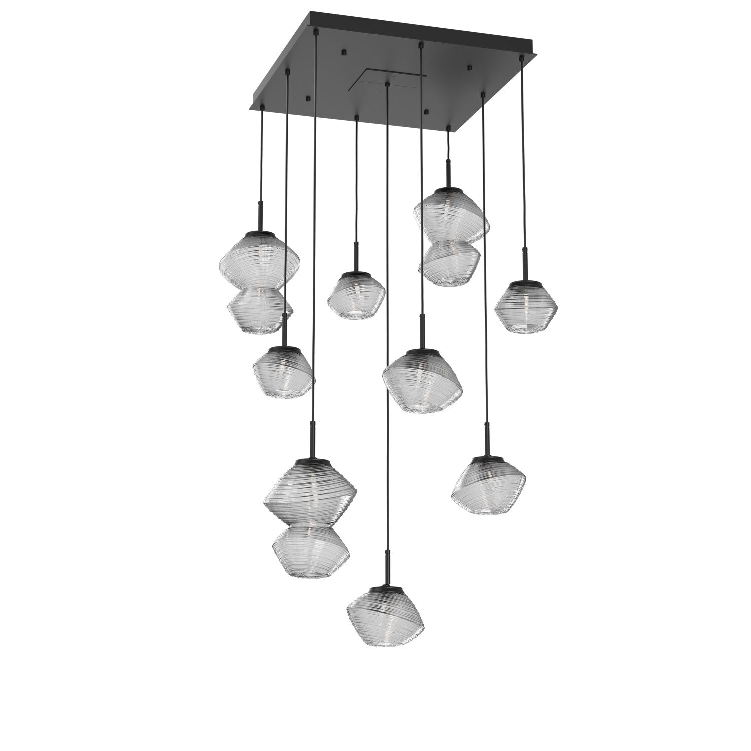 Hammerton Studio - CHB0089-09-MB-C-C01-L1 - LED Chandelier - Mesa - Matte Black