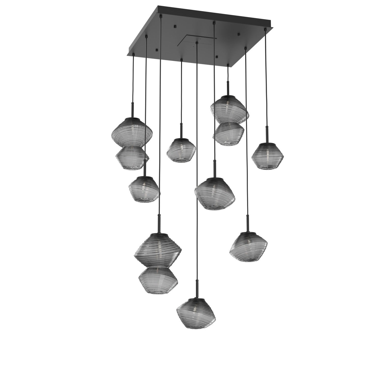 Hammerton Studio - CHB0089-09-MB-S-C01-L1 - LED Chandelier - Mesa - Matte Black