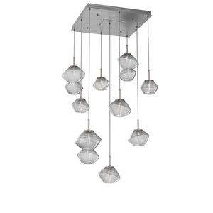 Hammerton Studio - CHB0089-09-SN-C-C01-L1 - LED Chandelier - Mesa - Satin Nickel