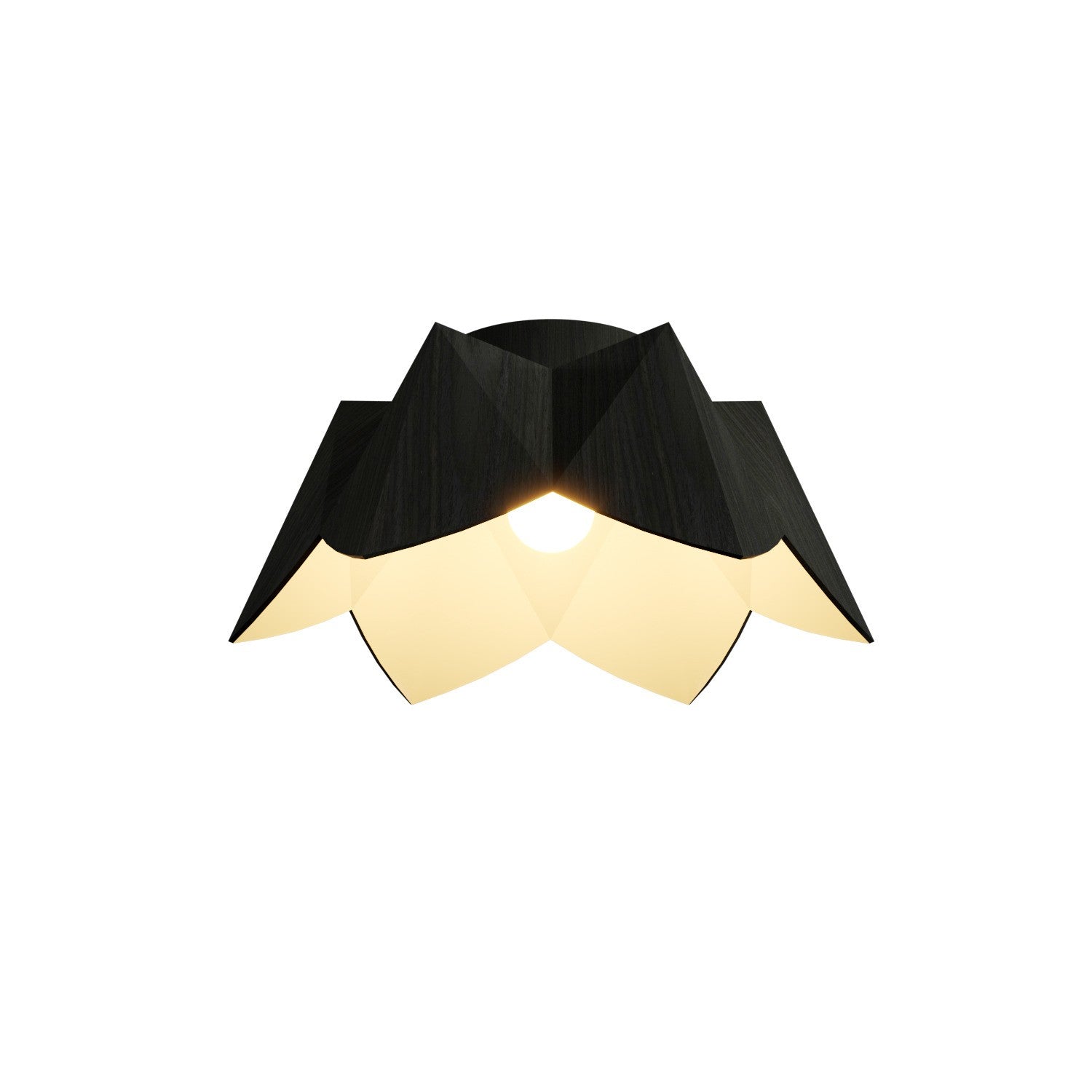 Accord Lighting - 5092.46 - One Light Ceiling Mount - Physalis - Organic Black