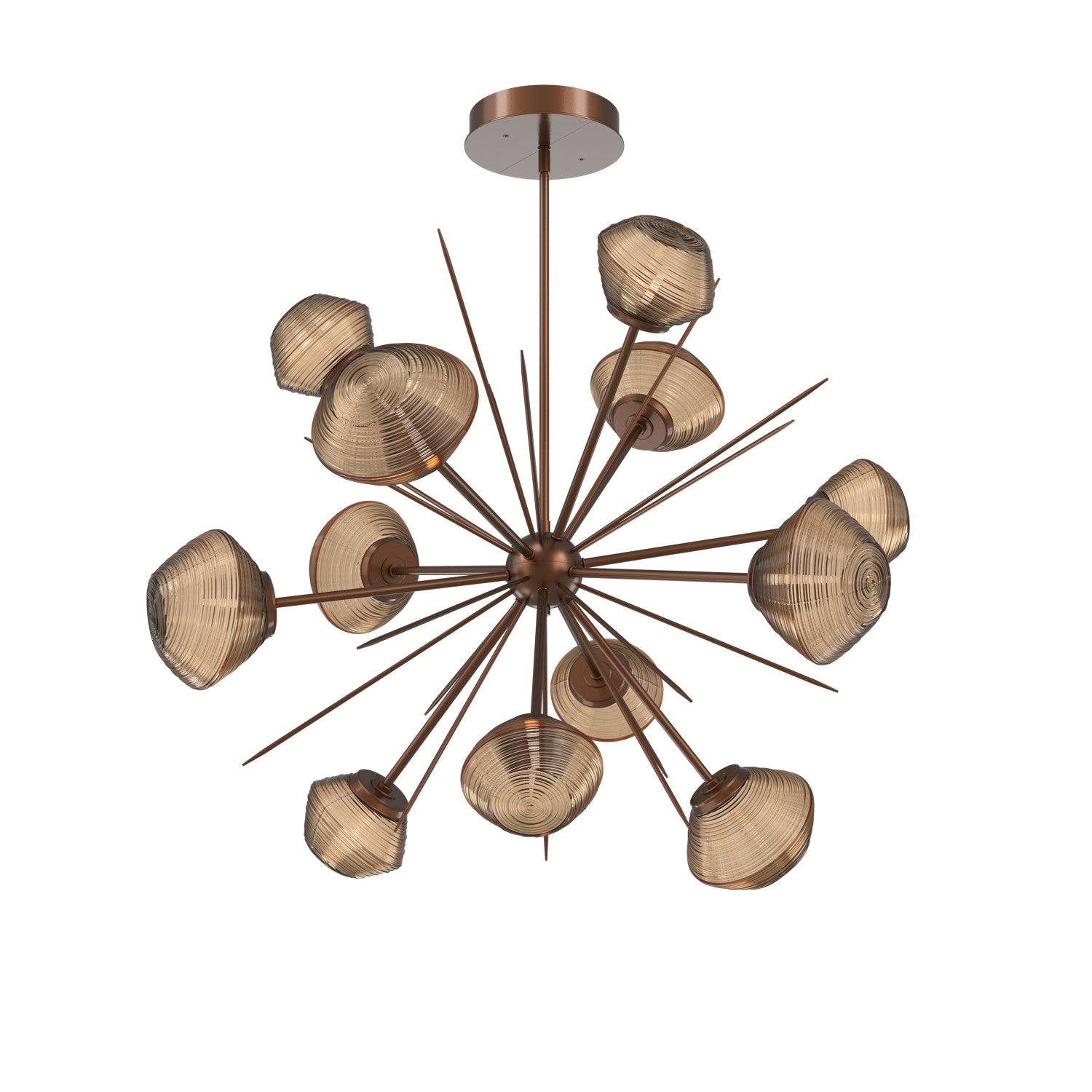 Hammerton Studio - CHB0089-0B-BB-B-001-L1 - LED Chandelier - Mesa - Burnished Bronze