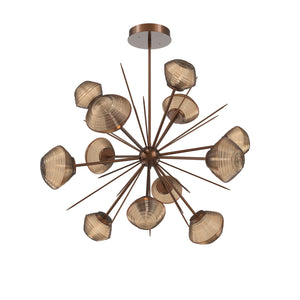 Hammerton Studio - CHB0089-0B-BB-B-001-L1 - LED Chandelier - Mesa - Burnished Bronze