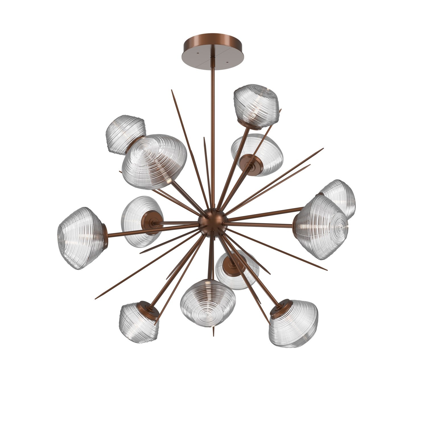 Hammerton Studio - CHB0089-0B-BB-C-001-L1 - LED Chandelier - Mesa - Burnished Bronze