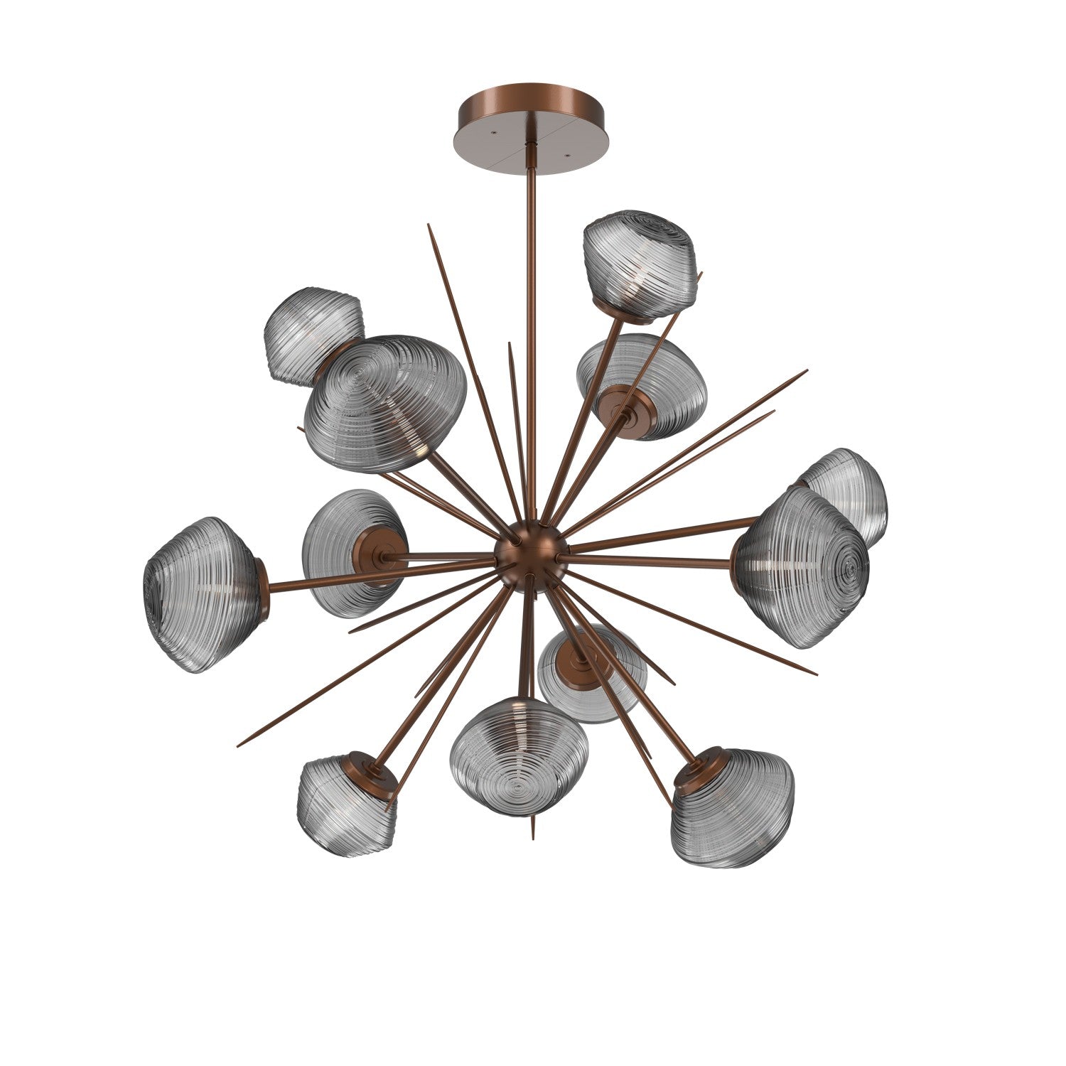 Hammerton Studio - CHB0089-0B-BB-S-001-L1 - LED Chandelier - Mesa - Burnished Bronze