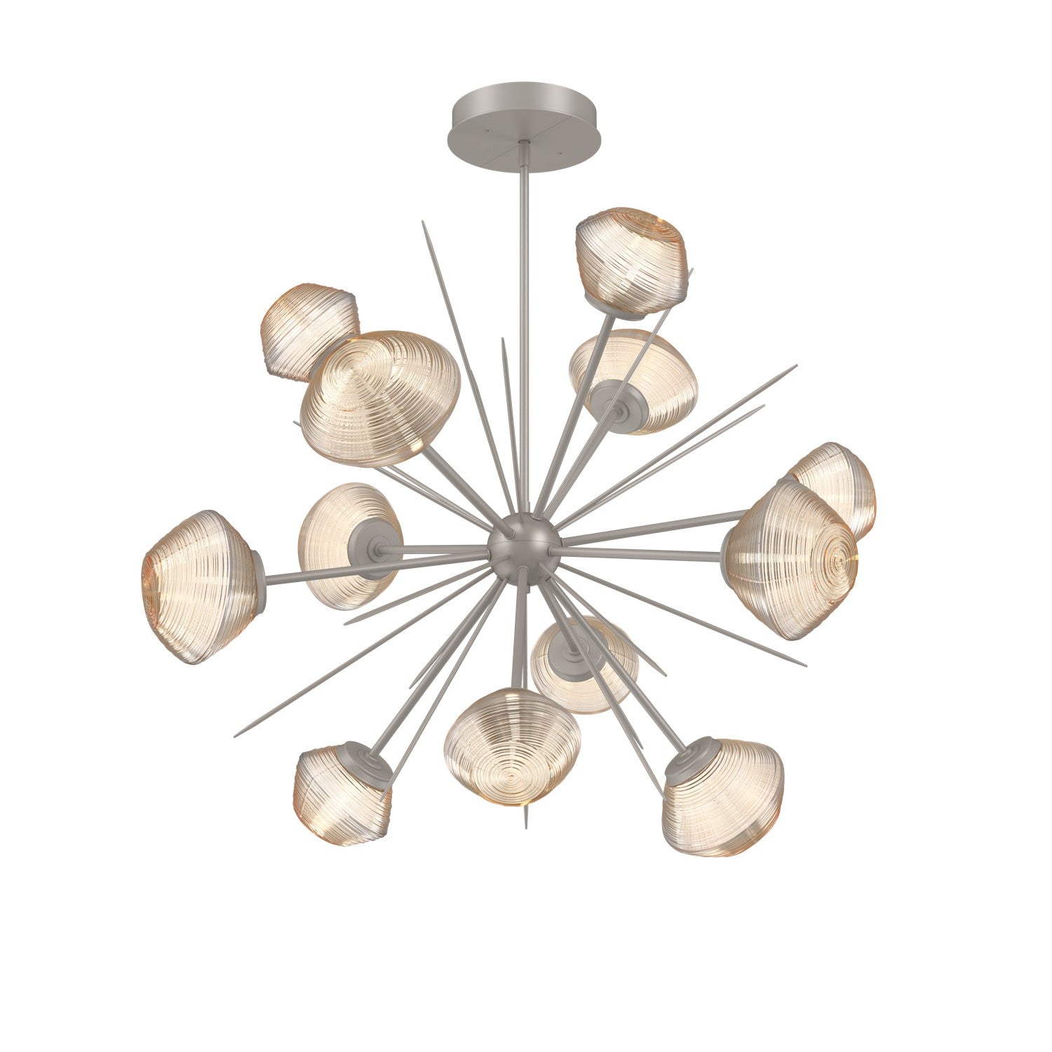 Hammerton Studio - CHB0089-0B-BS-A-001-L1 - LED Chandelier - Mesa - Beige Silver