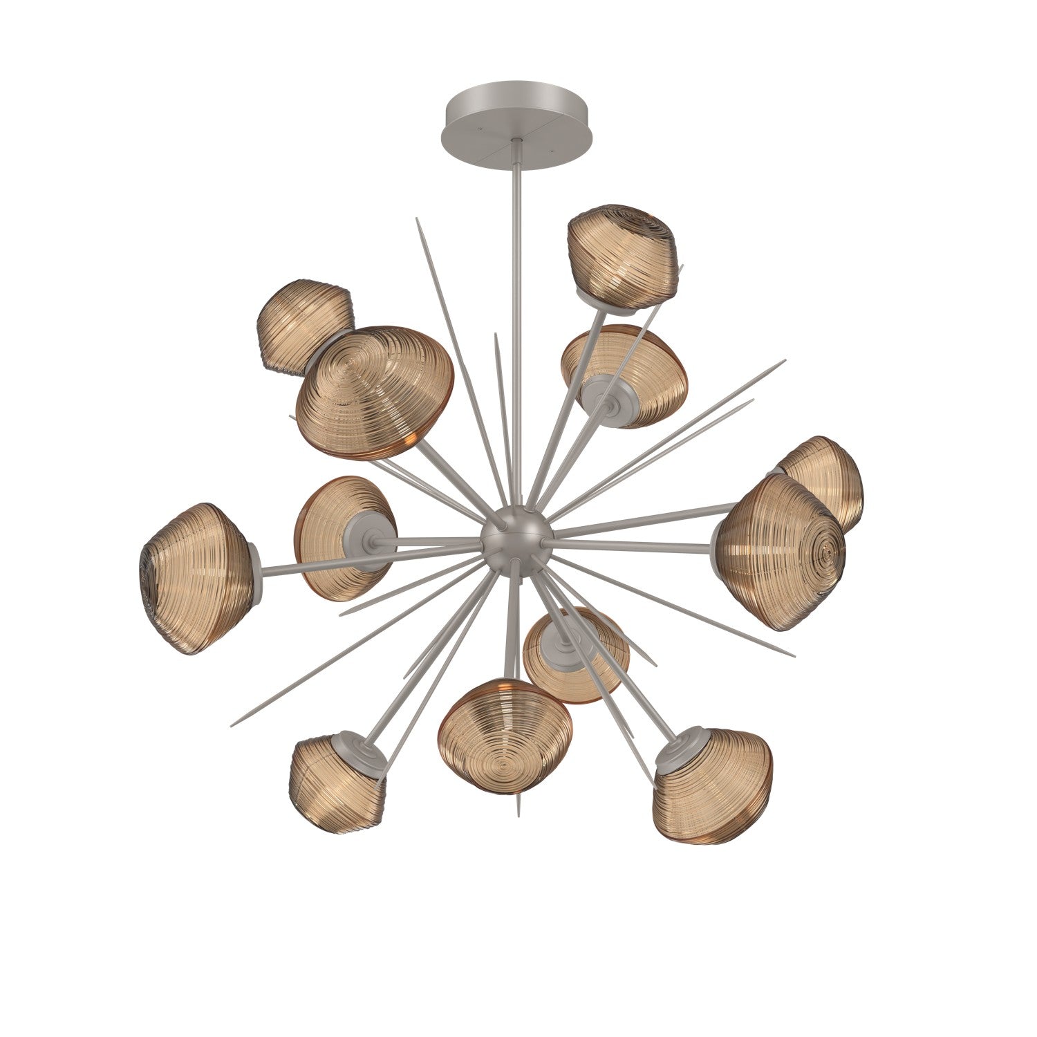 Hammerton Studio - CHB0089-0B-BS-B-001-L1 - LED Chandelier - Mesa - Beige Silver