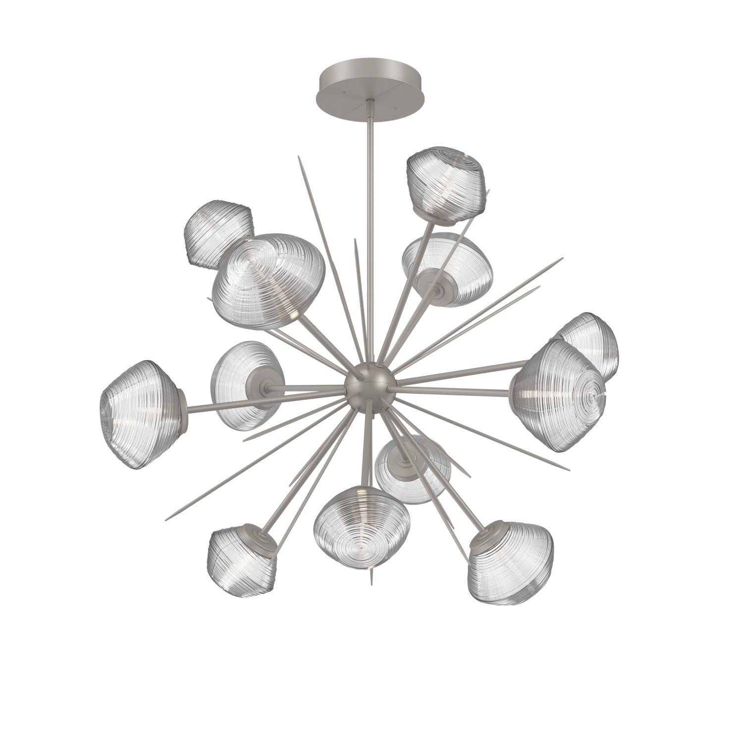 Hammerton Studio - CHB0089-0B-BS-C-001-L1 - LED Chandelier - Mesa - Beige Silver