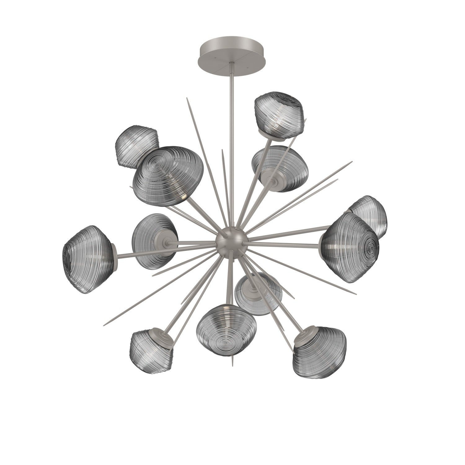 Hammerton Studio - CHB0089-0B-BS-S-001-L1 - LED Chandelier - Mesa - Beige Silver