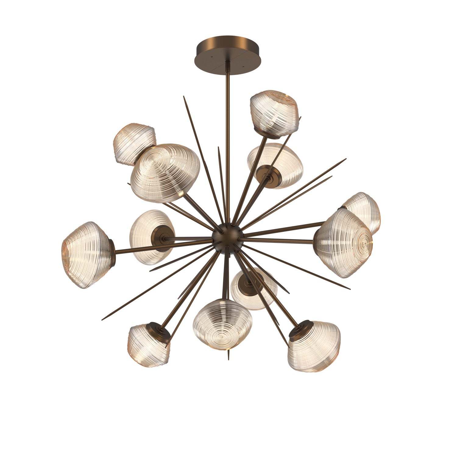 Hammerton Studio - CHB0089-0B-FB-A-001-L1 - LED Chandelier - Mesa - Flat Bronze