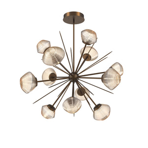 Hammerton Studio - CHB0089-0B-FB-A-001-L3 - LED Chandelier - Mesa - Flat Bronze