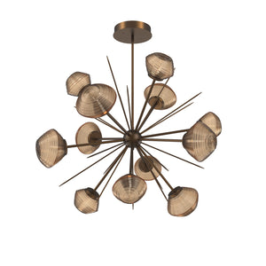 Hammerton Studio - CHB0089-0B-FB-B-001-L1 - LED Chandelier - Mesa - Flat Bronze